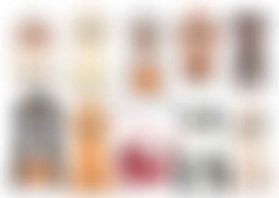 Collage of diverse Doodle dog coat colors and patterns